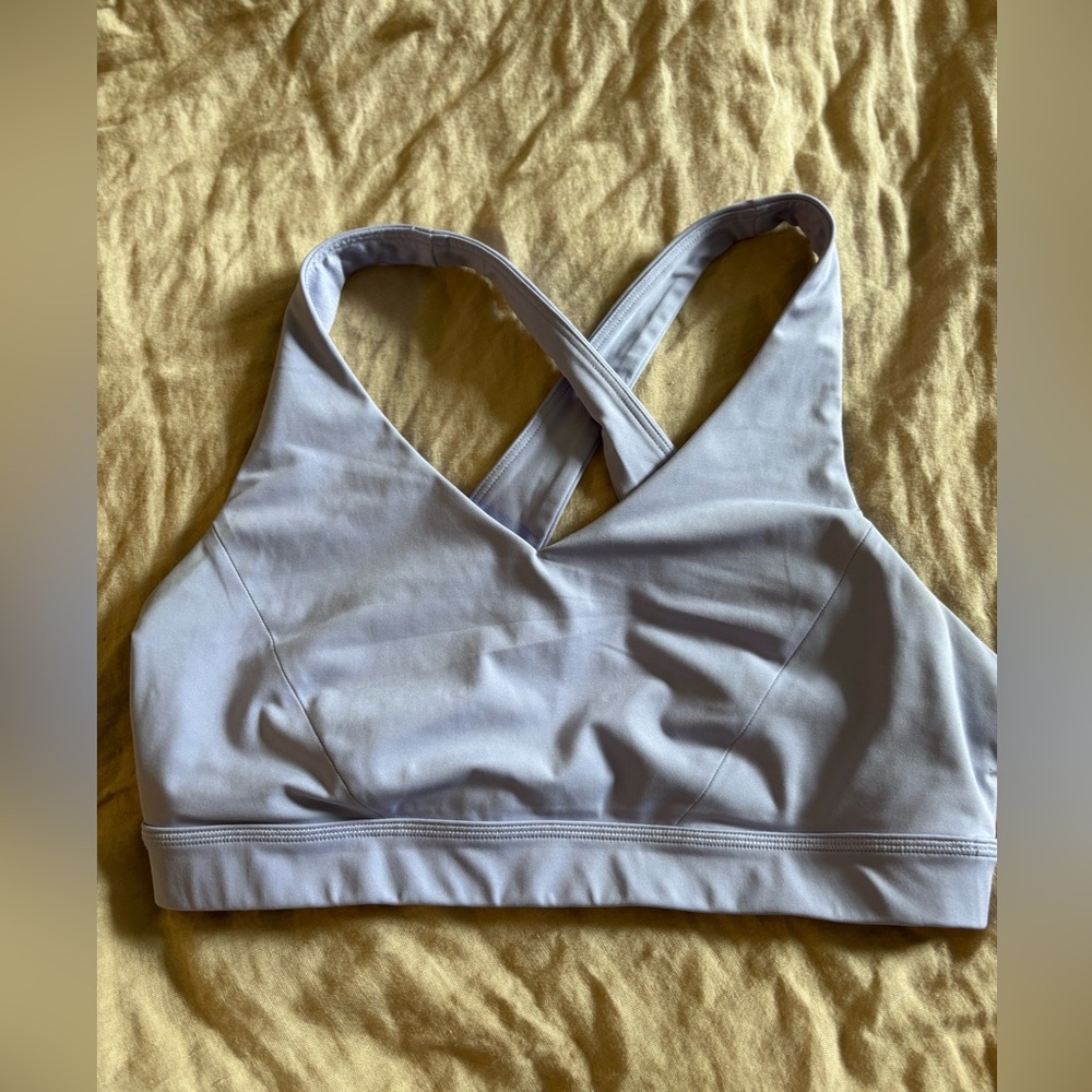 Lululemon Cross-Back Sports Bra - Lilac